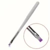 flat brush whitening gel applicator
